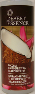 Coconut Hair Defrizzer & Heat Protector (Desert Essence)